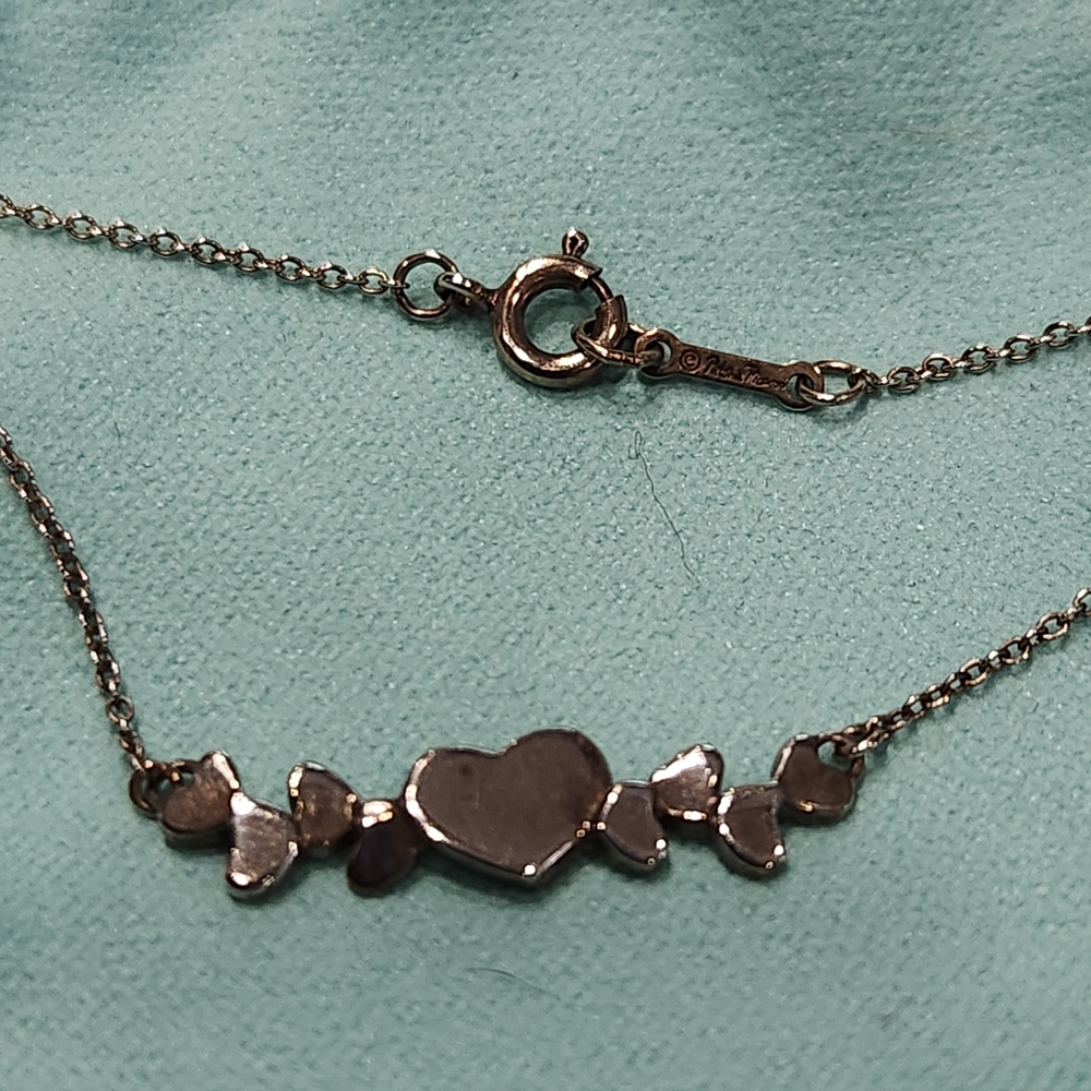 TIFFANY PALONA PICASSO HEARTS 825 SILVER Necklace